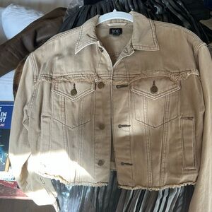BDG Beige Denim Jacket